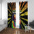 Reggae Legend Bob Window Curtain Grunge Style - Wonder Print Shop