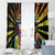 Reggae Legend Bob Window Curtain Grunge Style - Wonder Print Shop