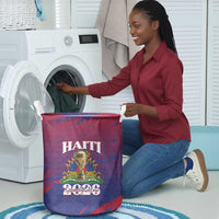 Afro-Haiti Football Laundry Basket 2026 Nou Retounen Anko - Wonder Print Shop