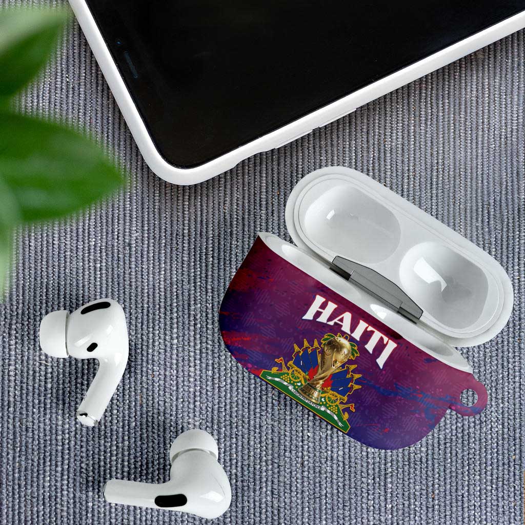 Afro-Haiti Football AirPods Case 2026 Nou Retounen Anko - Wonder Print Shop