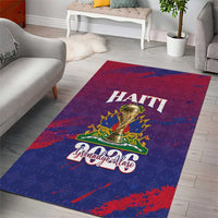 Afro-Haiti Football Area Rug 2026 Nou Retounen Anko - Wonder Print Shop