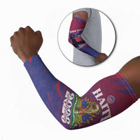 Personalized Afro-Haiti Football Arm Sleeves 2026 Nou Retounen Anko - Wonder Print Shop