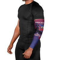 Personalized Afro-Haiti Football Arm Sleeves 2026 Nou Retounen Anko - Wonder Print Shop