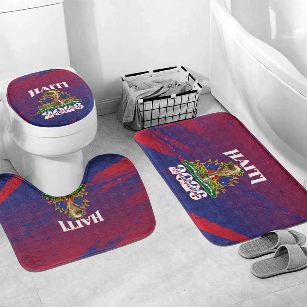 Afro-Haiti Football Bathroom Set 2026 Nou Retounen Anko - Wonder Print Shop