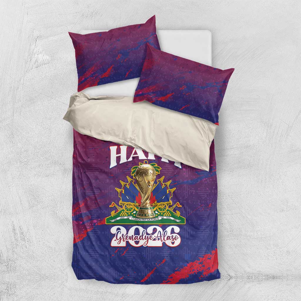 Afro-Haiti Football Bedding Set 2026 Nou Retounen Anko - Wonder Print Shop