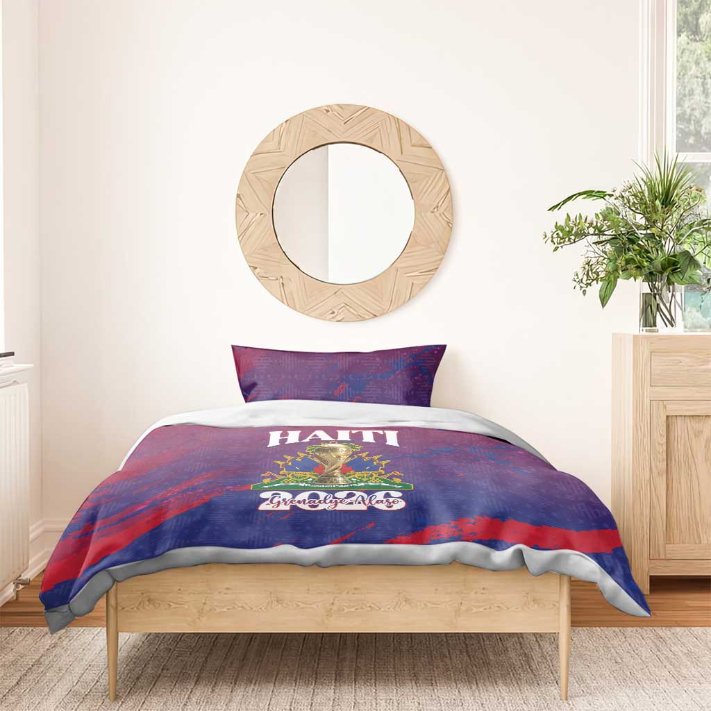 Afro-Haiti Football Bedding Set 2026 Nou Retounen Anko - Wonder Print Shop