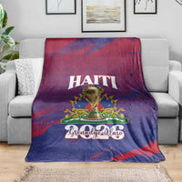 Afro-Haiti Football Blanket 2026 Nou Retounen Anko - Wonder Print Shop