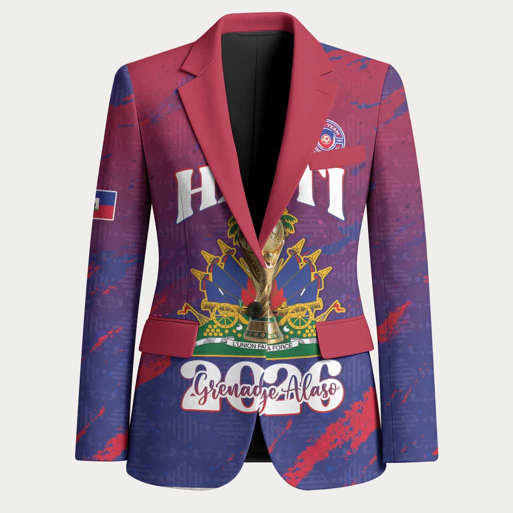 Personalized Afro-Haiti Football Blazer 2026 Nou Retounen Anko - Wonder Print Shop