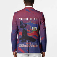 Personalized Afro-Haiti Football Blazer 2026 Nou Retounen Anko - Wonder Print Shop