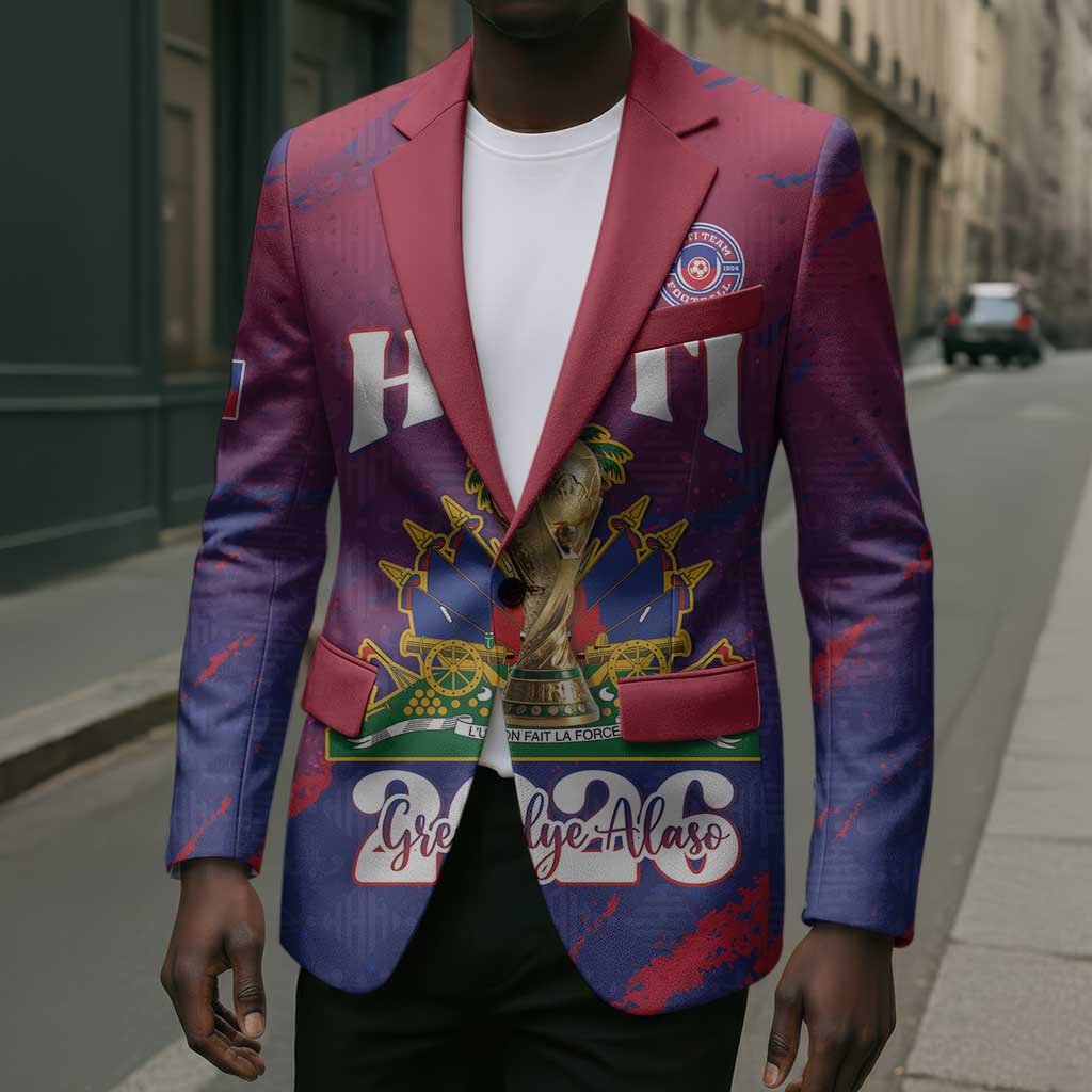 Personalized Afro-Haiti Football Blazer 2026 Nou Retounen Anko - Wonder Print Shop
