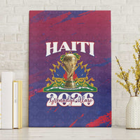 Afro-Haiti Football Canvas Wall Art 2026 Nou Retounen Anko - Wonder Print Shop