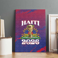 Afro-Haiti Football Canvas Wall Art 2026 Nou Retounen Anko - Wonder Print Shop