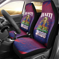 Afro-Haiti Football Car Seat Cover 2026 Nou Retounen Anko - Wonder Print Shop