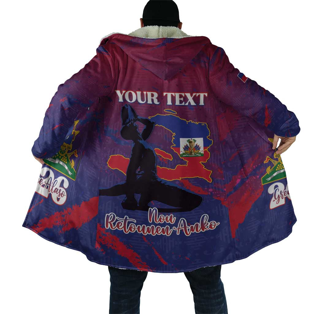 Personalized Afro-Haiti Football Cloak 2026 Nou Retounen Anko - Wonder Print Shop