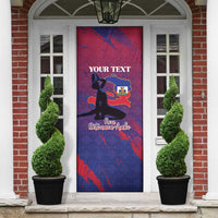 Personalized Afro-Haiti Football Door Cover 2026 Nou Retounen Anko - Wonder Print Shop