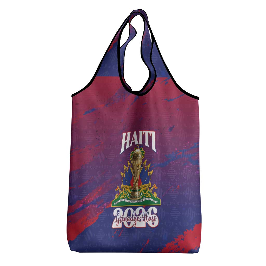 Afro-Haiti Football Grocery Bag 2026 Nou Retounen Anko - Wonder Print Shop
