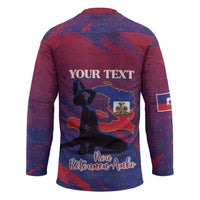 Personalized Afro-Haiti Football Hockey Jersey 2026 Nou Retounen Anko - Wonder Print Shop