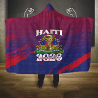 Afro-Haiti Football Hooded Blanket 2026 Nou Retounen Anko - Wonder Print Shop