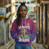 Personalized Afro-Haiti Football Hoodie 2026 Nou Retounen Anko - Wonder Print Shop