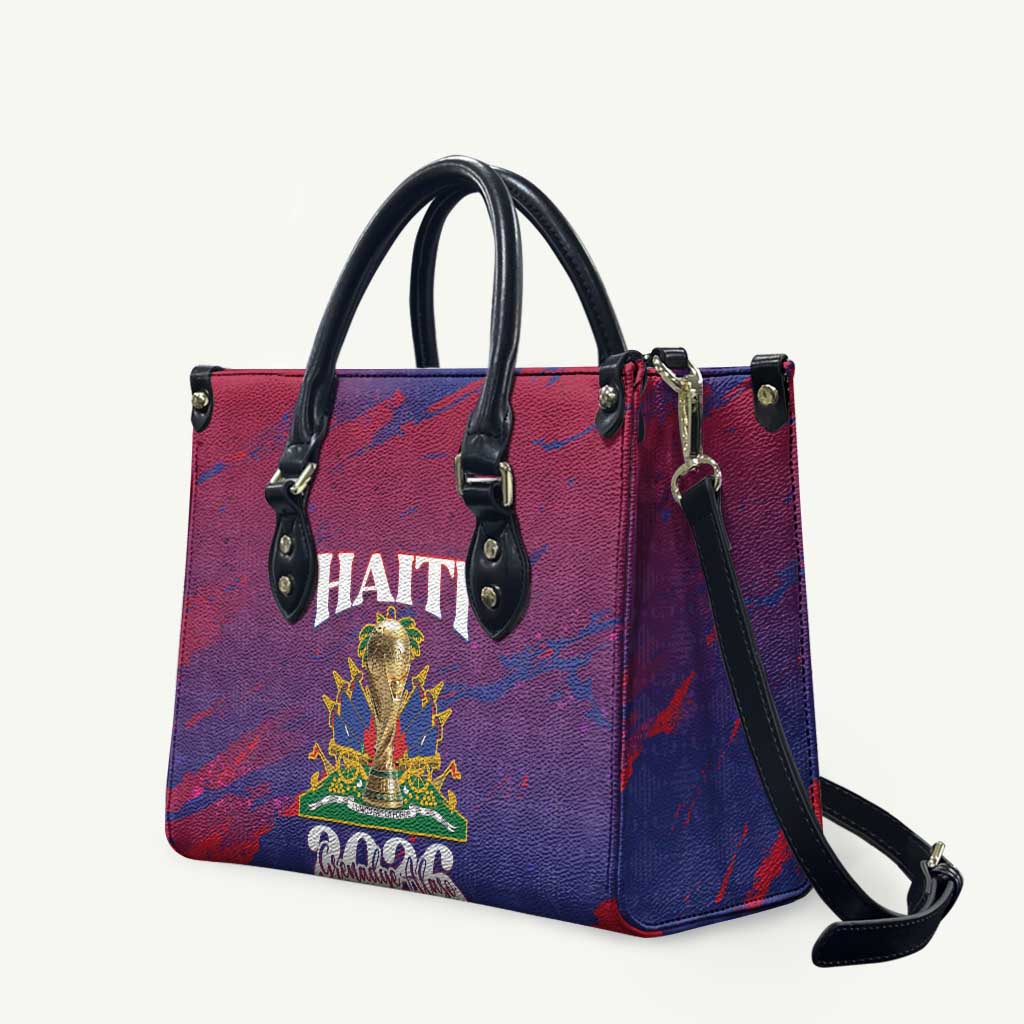 Afro-Haiti Football Leather Bag 2026 Nou Retounen Anko - Wonder Print Shop