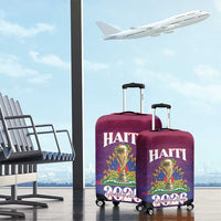Afro-Haiti Football Luggage Cover 2026 Nou Retounen Anko - Wonder Print Shop