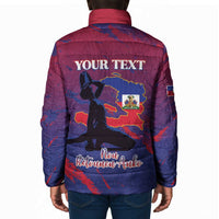 Personalized Afro-Haiti Football Padded Jacket 2026 Nou Retounen Anko - Wonder Print Shop