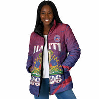 Personalized Afro-Haiti Football Padded Jacket 2026 Nou Retounen Anko - Wonder Print Shop