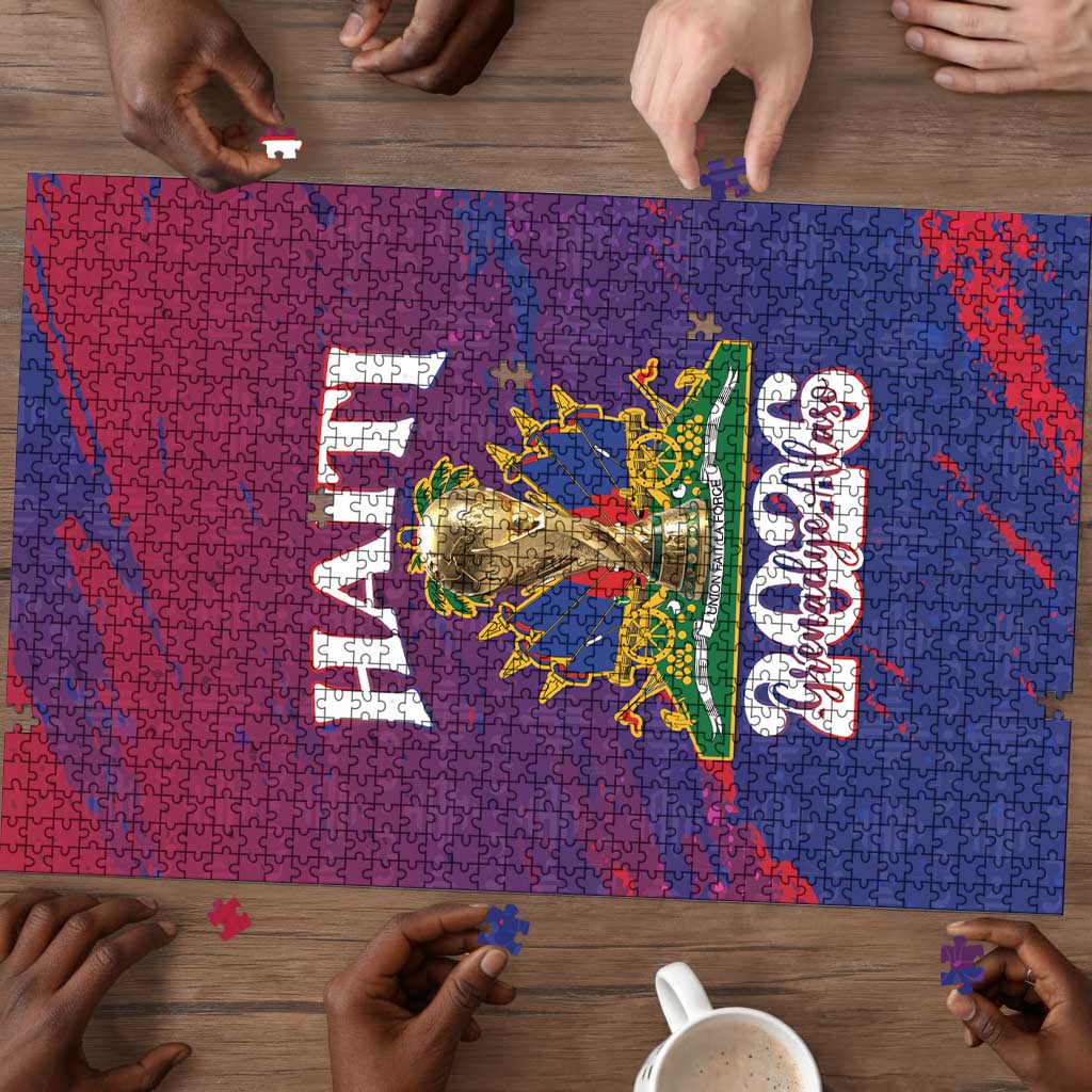 Afro-Haiti Football Puzzle 2026 Nou Retounen Anko - Wonder Print Shop