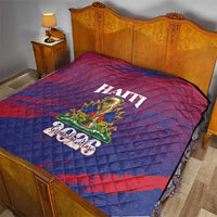 Afro-Haiti Football Quilt 2026 Nou Retounen Anko - Wonder Print Shop