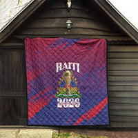 Afro-Haiti Football Quilt 2026 Nou Retounen Anko - Wonder Print Shop