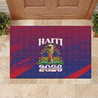Afro-Haiti Football Rubber Doormat 2026 Nou Retounen Anko - Wonder Print Shop