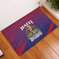 Afro-Haiti Football Rubber Doormat 2026 Nou Retounen Anko - Wonder Print Shop