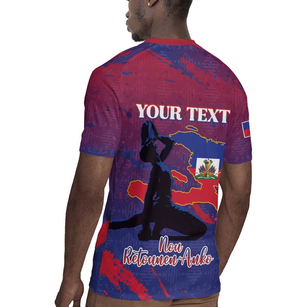 Personalized Afro-Haiti Football Rugby Jersey 2026 Nou Retounen Anko LT15