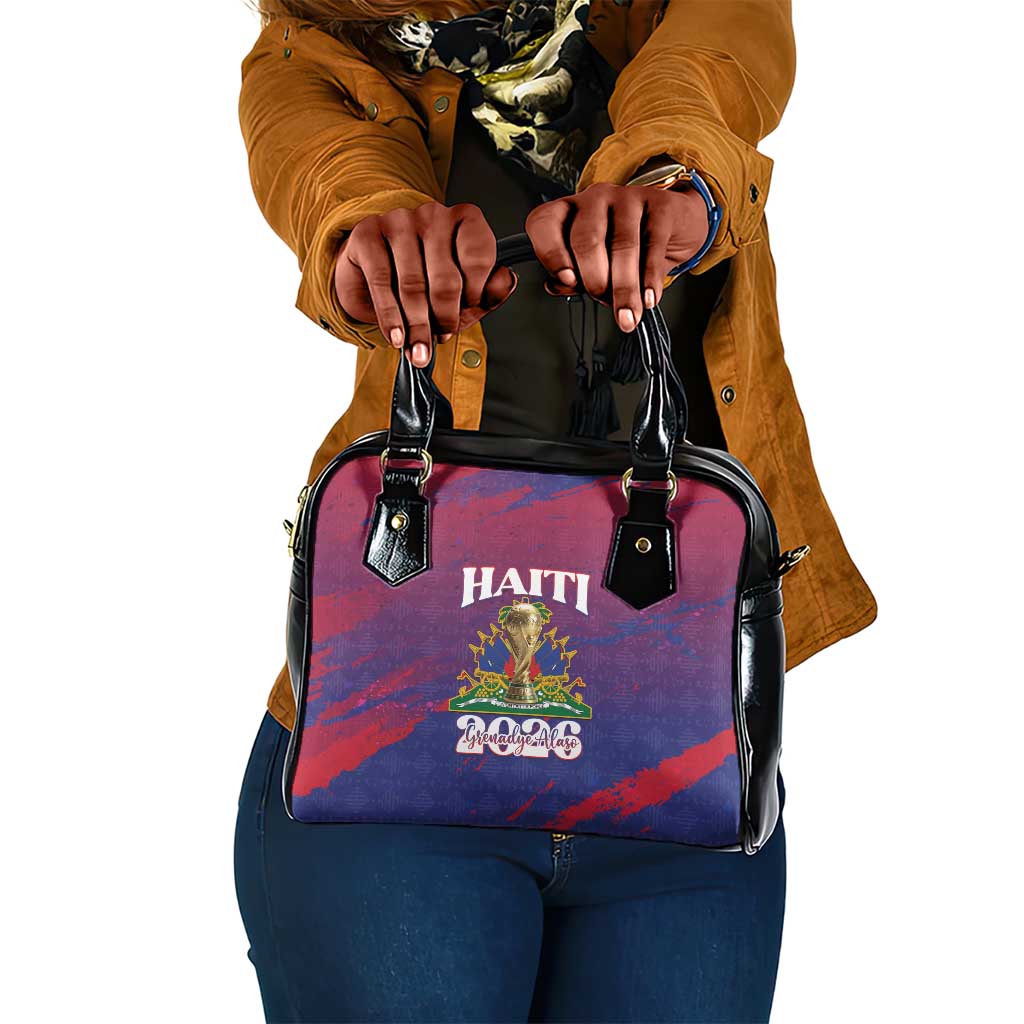 Afro-Haiti Football Shoulder Handbag 2026 Nou Retounen Anko - Wonder Print Shop