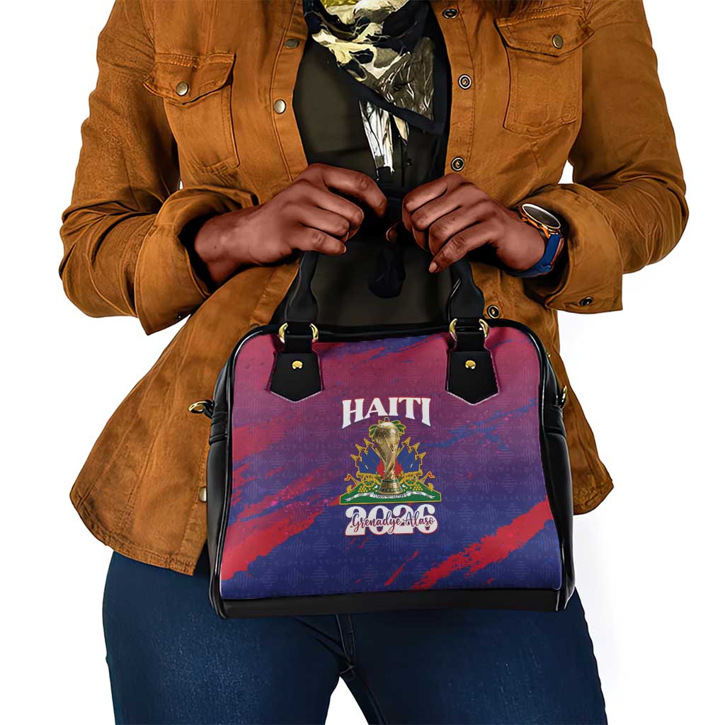 Afro-Haiti Football Shoulder Handbag 2026 Nou Retounen Anko - Wonder Print Shop