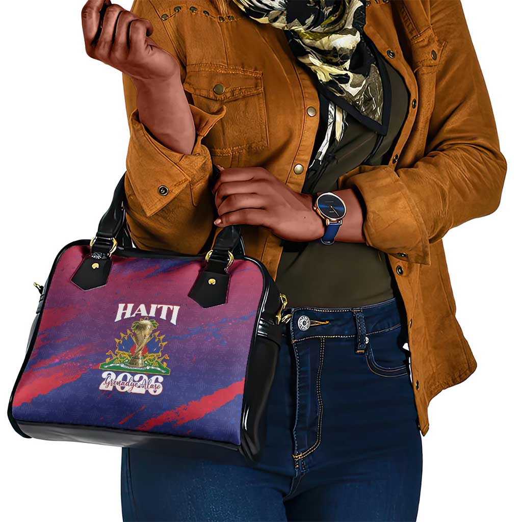 Afro-Haiti Football Shoulder Handbag 2026 Nou Retounen Anko - Wonder Print Shop