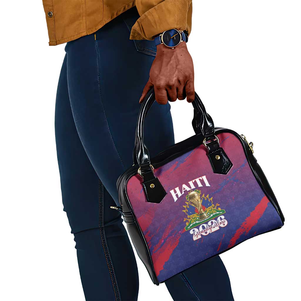 Afro-Haiti Football Shoulder Handbag 2026 Nou Retounen Anko - Wonder Print Shop