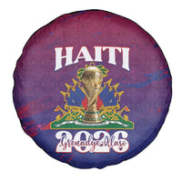 Afro-Haiti Football Spare Tire Cover 2026 Nou Retounen Anko - Wonder Print Shop