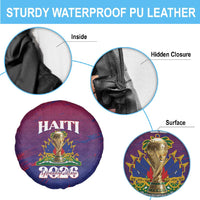 Afro-Haiti Football Spare Tire Cover 2026 Nou Retounen Anko - Wonder Print Shop
