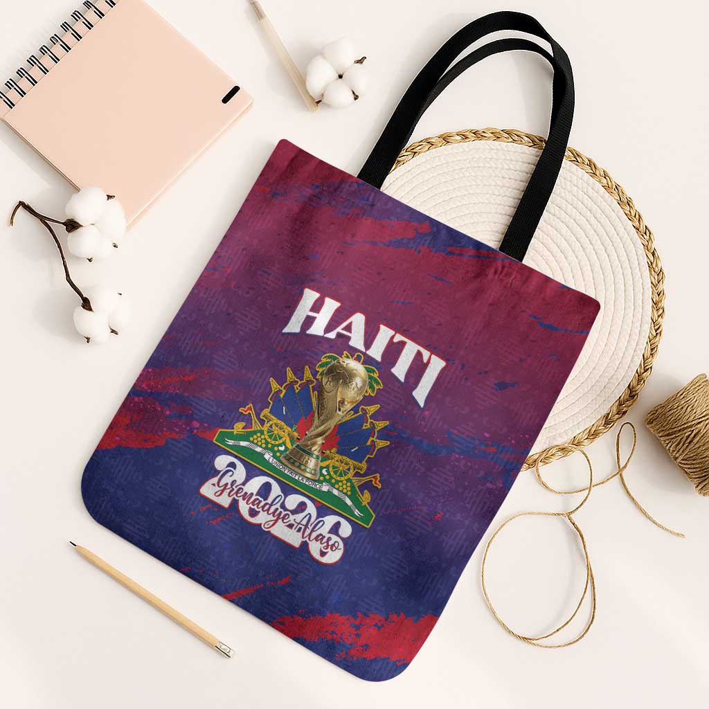 Afro-Haiti Football Tote Bag 2026 Nou Retounen Anko - Wonder Print Shop