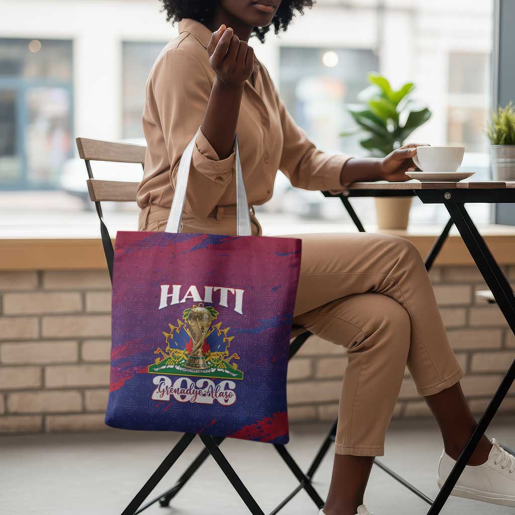 Afro-Haiti Football Tote Bag 2026 Nou Retounen Anko - Wonder Print Shop