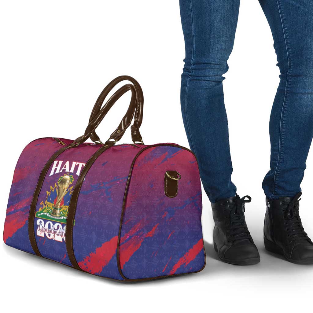 Afro-Haiti Football Travel Bag 2026 Nou Retounen Anko - Wonder Print Shop