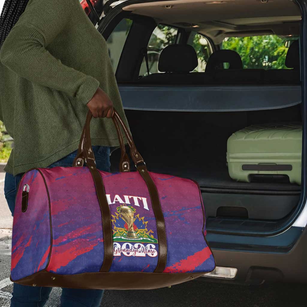 Afro-Haiti Football Travel Bag 2026 Nou Retounen Anko - Wonder Print Shop