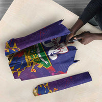 Afro-Haiti Football Umbrella 2026 Nou Retounen Anko - Wonder Print Shop