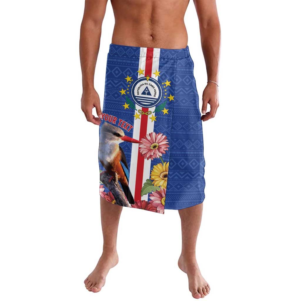 Personalised Cape Verde Lavalava Grey-Headed Kingfisher Mix Gerbera Daisy