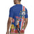 Personalised Cape Verde Rugby Jersey Grey-Headed Kingfisher Mix Gerbera Daisy