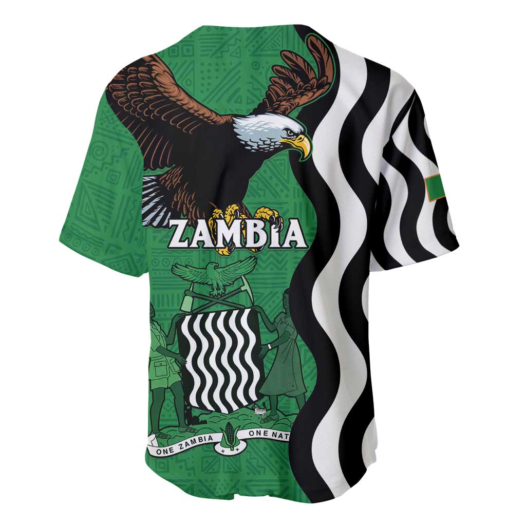 Zambia Baseball Jersey One Zambia One Nation