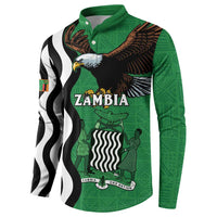 Zambia Button Sweatshirt One Zambia One Nation