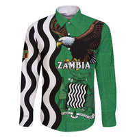 Zambia Family Matching Summer Maxi Dress and Hawaiian Shirt One Zambia One Nation