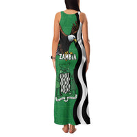 Zambia Family Matching Tank Maxi Dress and Hawaiian Shirt One Zambia One Nation